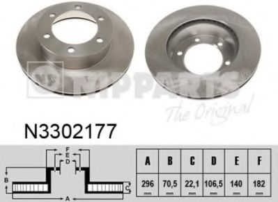 NIPPARTS N3302177