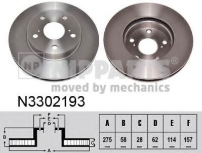 NIPPARTS N3302193