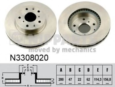 NIPPARTS N3308020