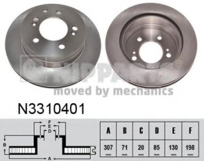 NIPPARTS N3310401