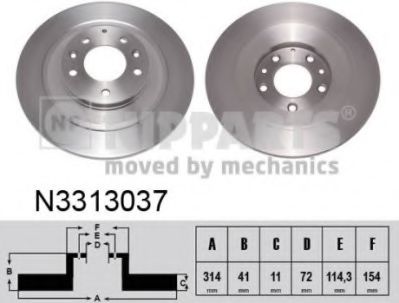 NIPPARTS N3313037