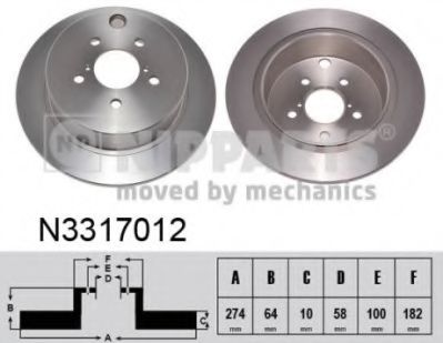 NIPPARTS N3317012