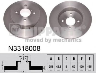 NIPPARTS N3318008