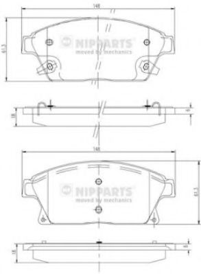 NIPPARTS N3600915