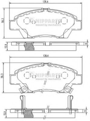 NIPPARTS N3604068