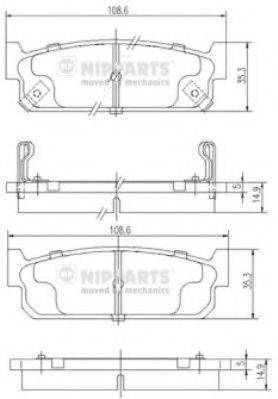 NIPPARTS N3611055