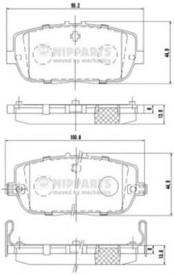 NIPPARTS N3613021