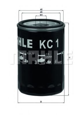 MAHLE ORIGINAL KC 1