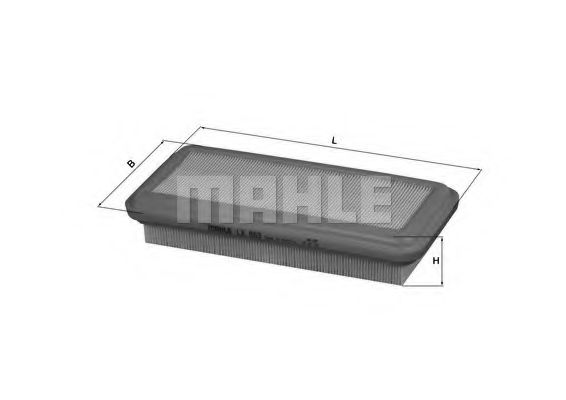 MAHLE ORIGINAL LX 863