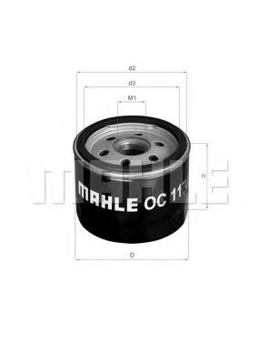 MAHLE ORIGINAL OC 11