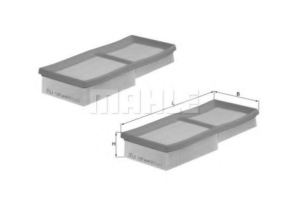 MAHLE ORIGINAL LX 1137/S