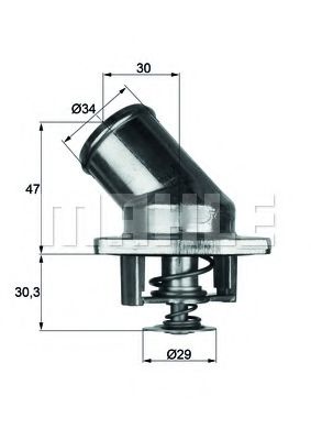 MAHLE ORIGINAL TI 3 87