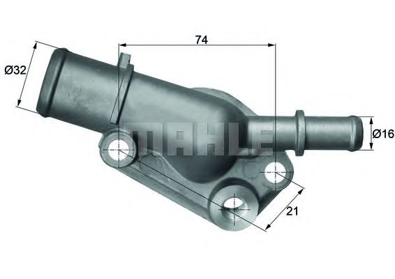 MAHLE ORIGINAL TI 85 82D