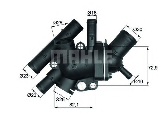 MAHLE ORIGINAL TI 134 88