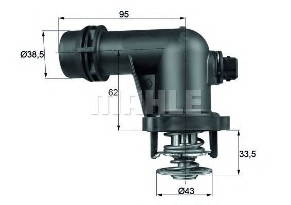 MAHLE ORIGINAL TM 15 105