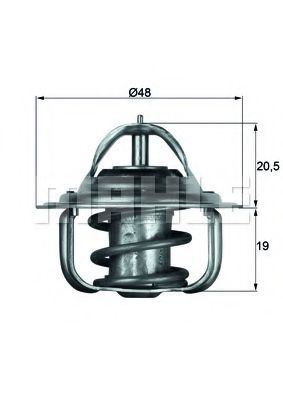 MAHLE ORIGINAL TX 5 88D