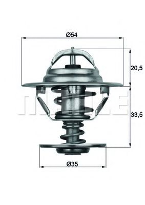 MAHLE ORIGINAL TX 8 83D