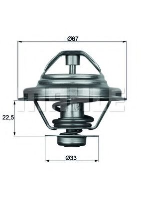 MAHLE ORIGINAL TX 24 87D