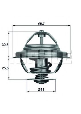 MAHLE ORIGINAL TX 27 71D