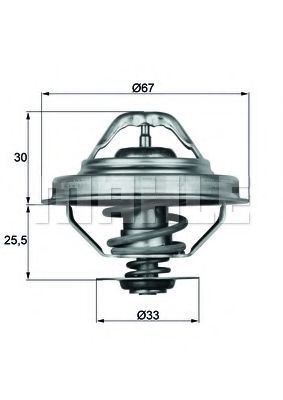 MAHLE ORIGINAL TX 28 92D