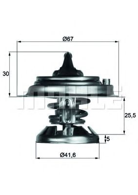 MAHLE ORIGINAL TX 29 80D