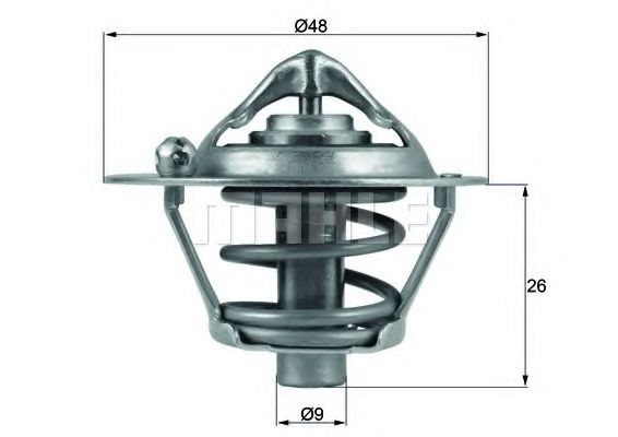 MAHLE ORIGINAL TX 108 82D