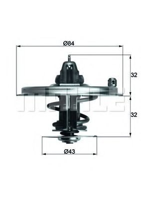 MAHLE ORIGINAL TX 36 80D