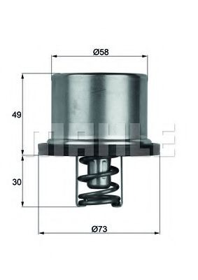 MAHLE ORIGINAL THD 1 82