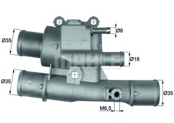 MAHLE ORIGINAL TI 123 88