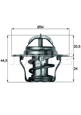 MAHLE ORIGINAL TX 4 87D