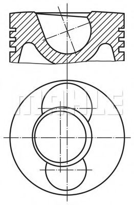 MAHLE ORIGINAL 101 61 00