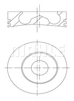 MAHLE ORIGINAL 015 91 00