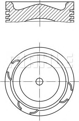 MAHLE ORIGINAL 213 68 00