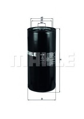 MAHLE ORIGINAL OC 484