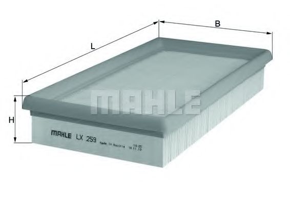 MAHLE ORIGINAL LX 259