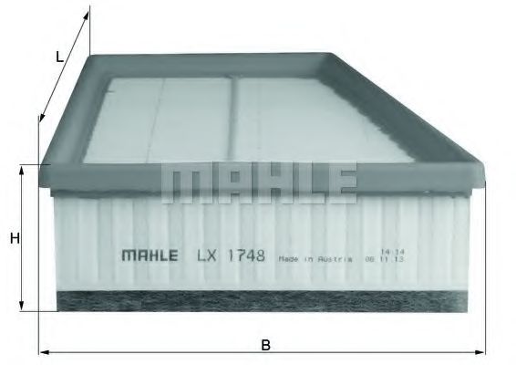 MAHLE ORIGINAL LX 1748