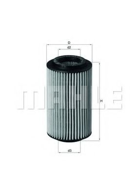 MAHLE ORIGINAL OX 153/7D1