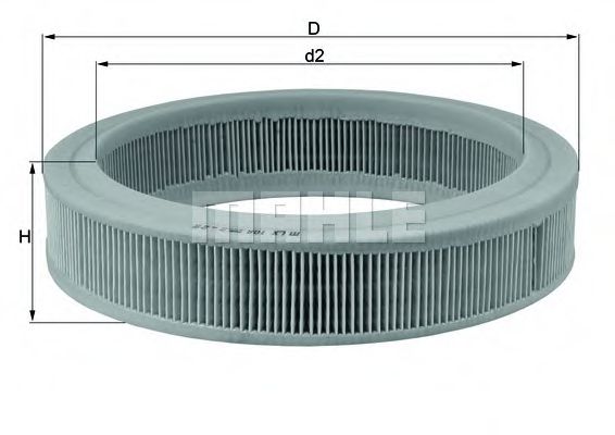 MAHLE ORIGINAL LX 108