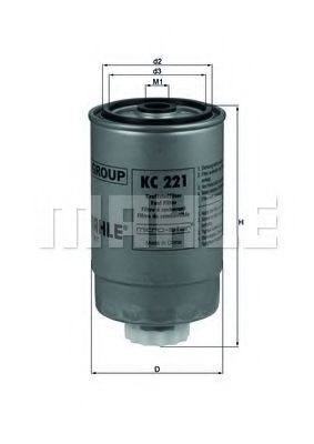 MAHLE ORIGINAL KC 221