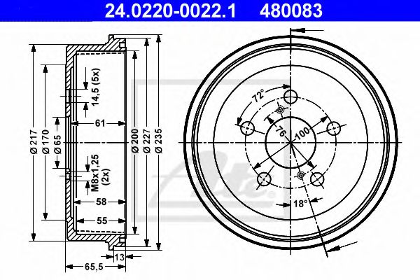 ATE 24.0220-0022.1