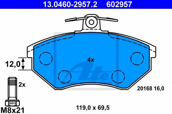 ATE 13.0460-2957.2