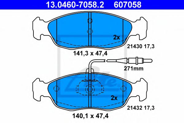 ATE 13.0460-7058.2