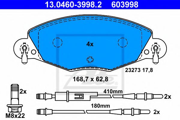 ATE 13.0460-3998.2