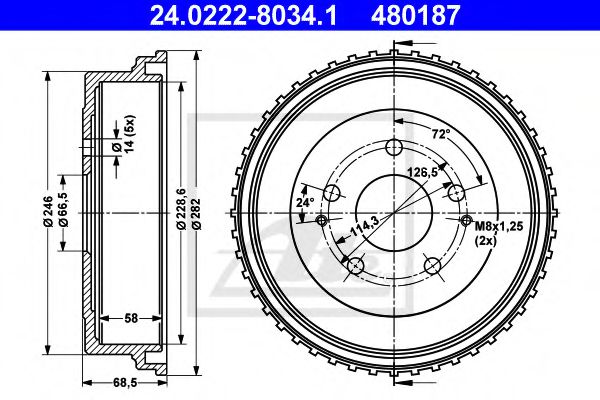 ATE 24.0222-8034.1