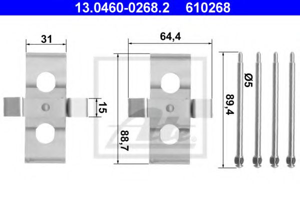 ATE 13.0460-0268.2