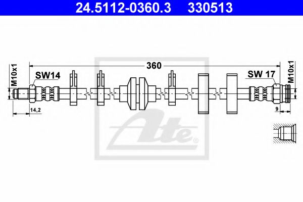 ATE 24.5112-0360.3