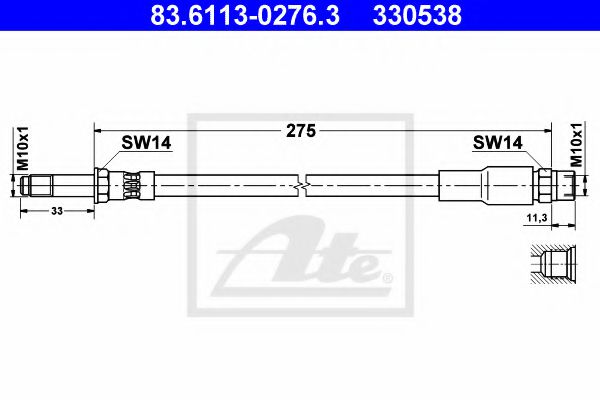 ATE 83.6113-0276.3