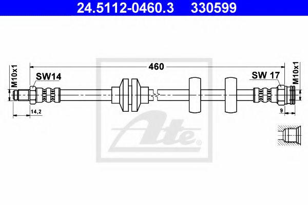 ATE 24.5112-0460.3