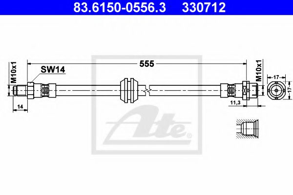 ATE 83.6150-0556.3