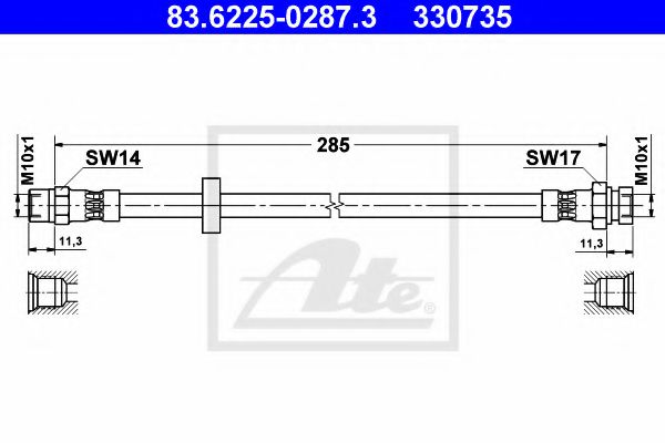 ATE 83.6225-0287.3